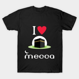 Mecca Kaaba Hajj gift-I love mecca kaaba hajj gift T-Shirt